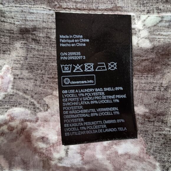 Brock Collection x H&M Maxi Slip Dress Brown Floral Lace Womens Small - Picture 4 of 4